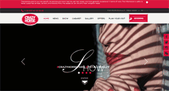 Desktop Screenshot of lecrazyhorseparis.com